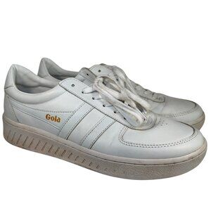 GOLA Grandslam White Leather Sneakers Shoes M11
